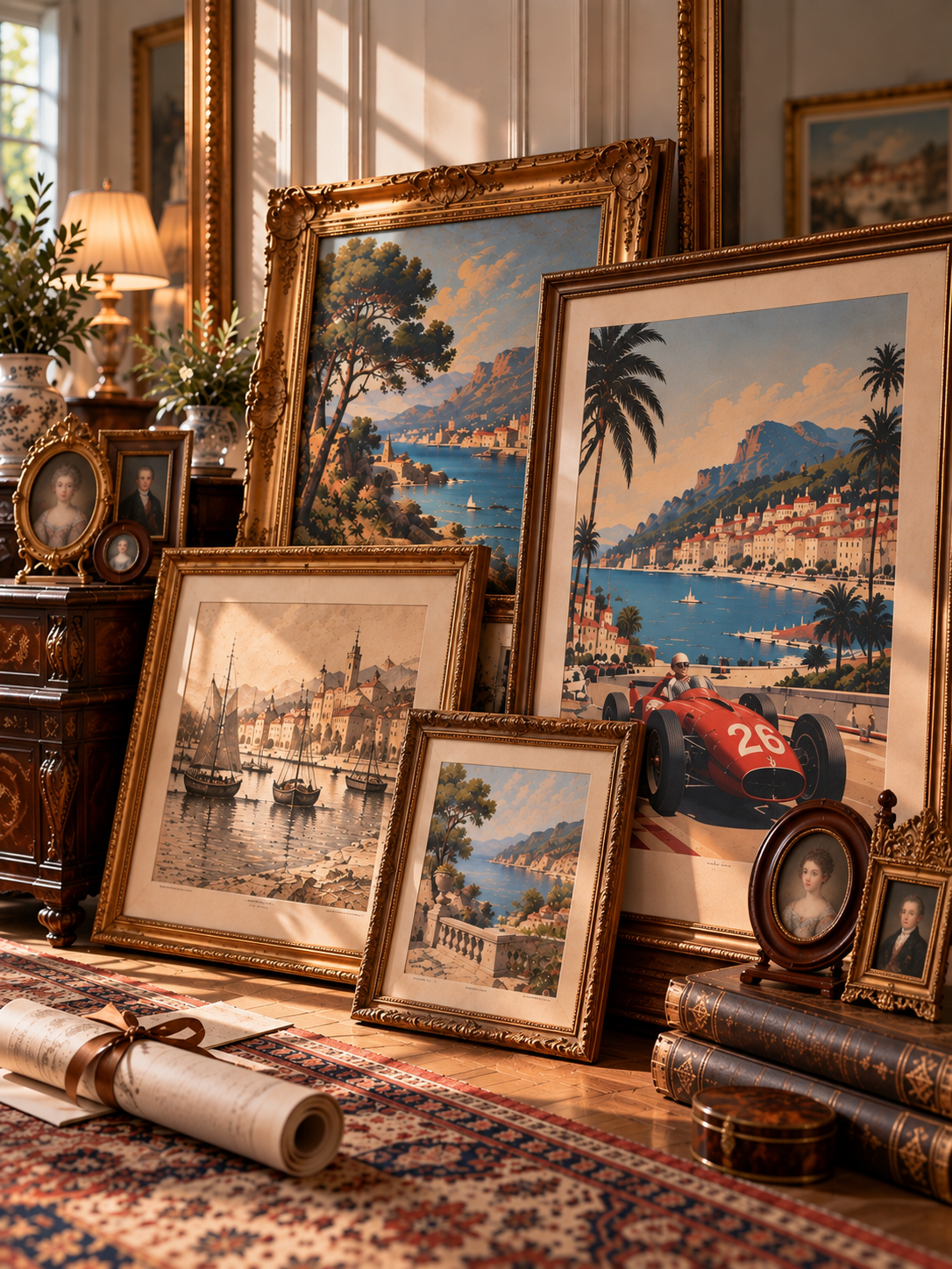 Collection Tableaux, Lithographie, Affiches — Cap d'Antic