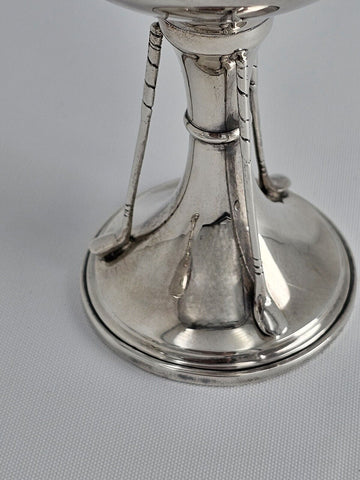 - CHARLES S GREEN & CO. - Coupes Trophées De Golf En Argent Massif Anglais