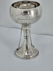 - CHARLES S GREEN & CO. - Coupes Trophées De Golf En Argent Massif Anglais