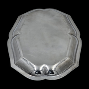 - PUIFORCAT - Plateau De Service en Argent Massif. French silver dish