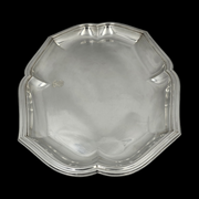 - PUIFORCAT - Plateau De Service en Argent Massif. French silver dish