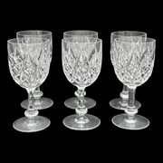 Baccarat 6 Verres A Vin Cristal