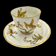 - LIMOGES BERNARDAUD - Service à Café En Porcelaine Reine Élisabeth