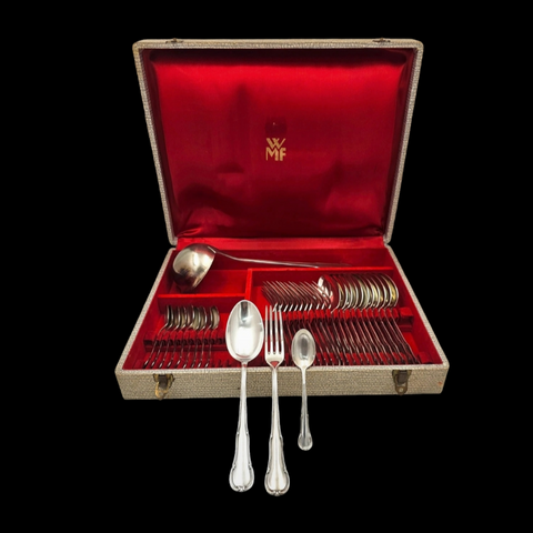 - WMF - 59-piece silver-plated cutlery set