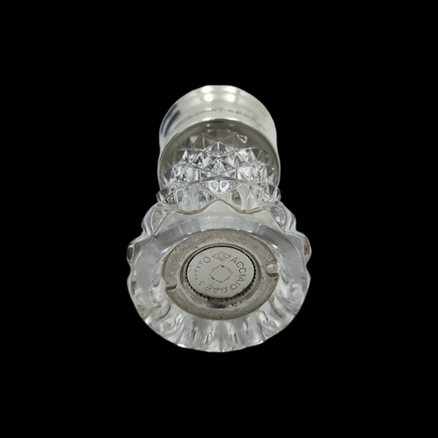 - BICCHIELLI GINO - Salière et poivrière En Cristal Et Argent