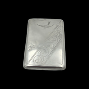 - SERGEI IVANOVICH NAZAROV - Russian Silver Cigarette Case Moscow 1908-1917