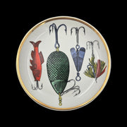 - Fornasetti - 6 Small Collectible Plates "La Pesca"