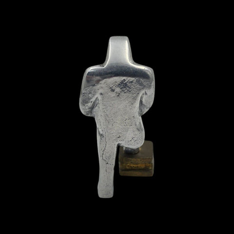- David Marshall - Sculpture En  Aluminium Et Laiton