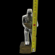 - David Marshall - Sculpture En  Aluminium Et Laiton