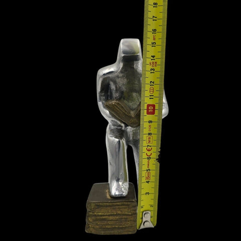- David Marshall - Sculpture En  Aluminium Et Laiton