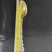 Doutre Roussel Small Spoons in Solid Silver, Rococo. ×6