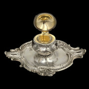 - Edmond Tetard - Magnificent Solid Silver Inkwell