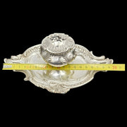 - Edmond Tetard - Magnificent Solid Silver Inkwell