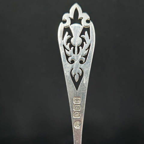 Francis Howard Sterling Silver, Openwork Cake Forks x12