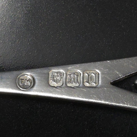 Francis Howard Sterling Silver, Openwork Cake Forks x12