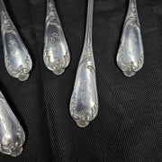 Henri Soufflot, 950 Solid Silver Large Spoons X6