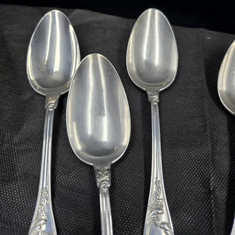 Henri Soufflot, 950 Solid Silver Large Spoons X6