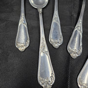 Henri Soufflot, 950 Solid Silver Large Spoons X6