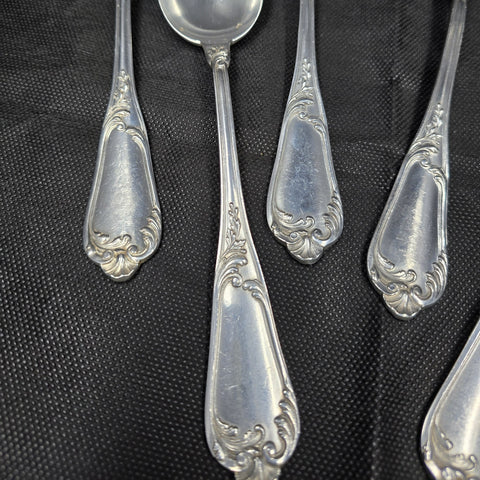 Henri Soufflot, 950 Solid Silver Large Spoons X6