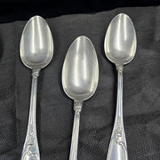 Henri Soufflot, 950 Solid Silver Large Spoons X6