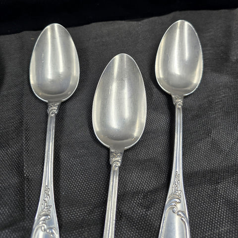 Henri Soufflot, 950 Solid Silver Large Spoons X6