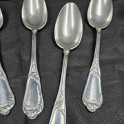 Henri Soufflot, 950 Solid Silver Large Spoons X6
