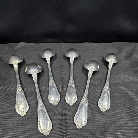 Henri Soufflot, 950 Solid Silver Large Spoons X6