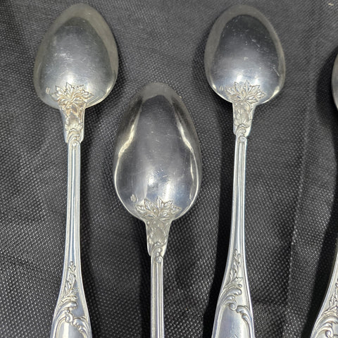 Henri Soufflot, 950 Solid Silver Large Spoons X6