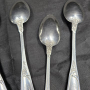 Henri Soufflot, 950 Solid Silver Large Spoons X6