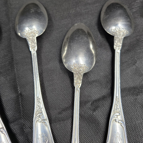 Henri Soufflot, 950 Solid Silver Large Spoons X6