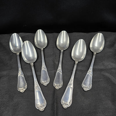 Henri Soufflot, 950 Solid Silver Large Spoons X6
