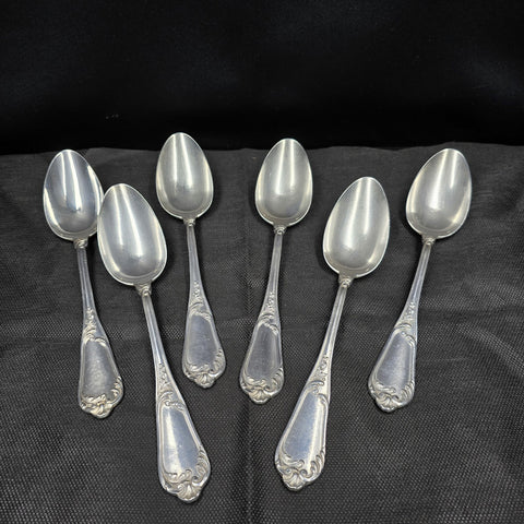 Henri Soufflot, 950 Solid Silver Large Spoons X6
