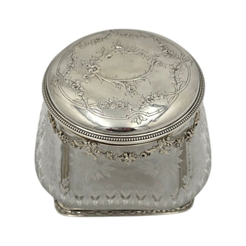 - Lefebvre, Eugène - Magnificent Candy Box in Crystal and Solid Silver