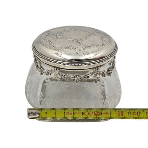 - Lefebvre, Eugène - Magnificent Candy Box in Crystal and Solid Silver