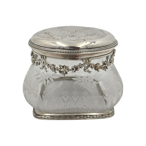 - Lefebvre, Eugène - Magnificent Candy Box in Crystal and Solid Silver