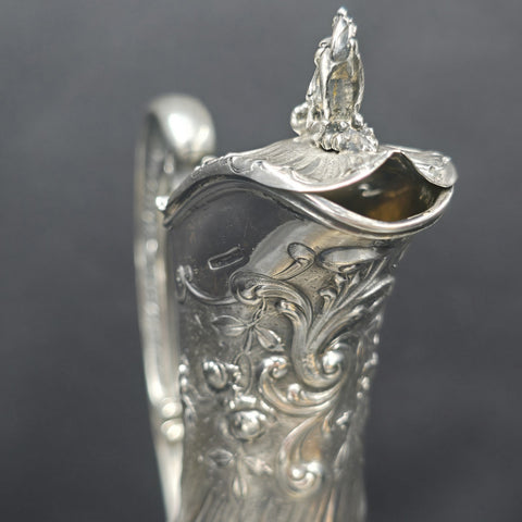 Aiguière En Argent Massif, Ernie Edouard