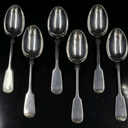 - William Gallimore &amp; Sons - Antique Sterling Silver Teaspoons
