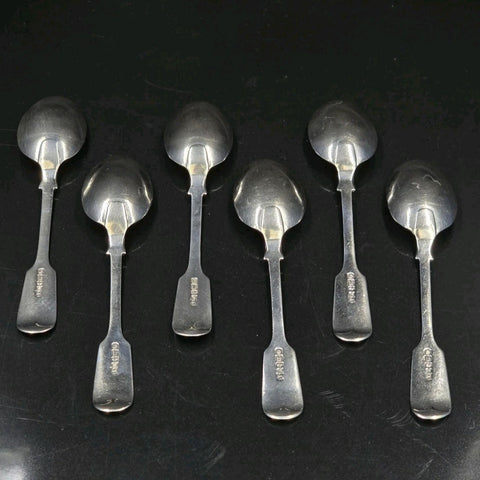 - William Gallimore &amp; Sons - Antique Sterling Silver Teaspoons