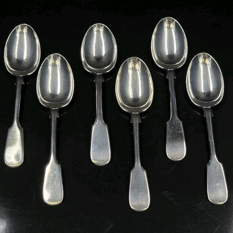 - William Gallimore &amp; Sons - Antique Sterling Silver Teaspoons