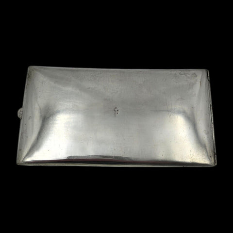 Antique solid silver cigarette cases