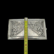 Antique solid silver cigarette cases