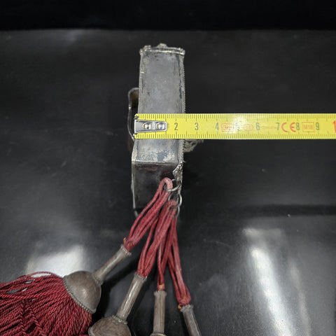 Cartouchiere Palaska Grecque? Ottomane? Boite A Balles Cartridge Sterling