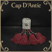 Cartouchiere Palaska Grecque? Ottomane? Boite A Balles Cartridge Sterling