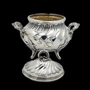 - Léon Champenois - Magnifique Sucrier XIXe en argent massif style Louis XV, French Sterling