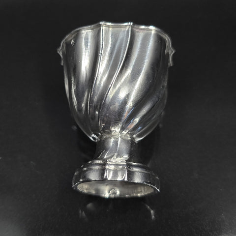 Egg Cup in Solid Silver, Odiot Jean Baptiste Gustave 19th