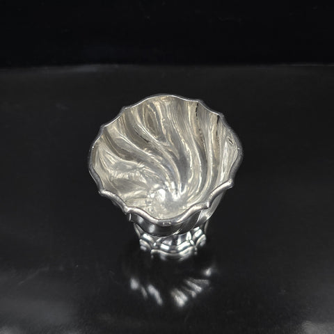 Egg Cup in Solid Silver, Odiot Jean Baptiste Gustave 19th