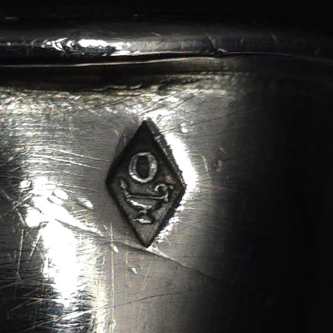 Egg Cup in Solid Silver, Odiot Jean Baptiste Gustave 19th