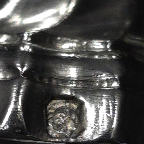 Egg Cup in Solid Silver, Odiot Jean Baptiste Gustave 19th