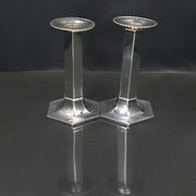 Tiffany and Co. Pair of Sterling Silver Candlesticks
