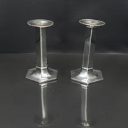 Tiffany and Co. Pair of Sterling Silver Candlesticks